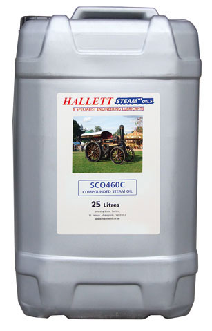 SCO 460C Compound Steam Cylinder Oil - 25L