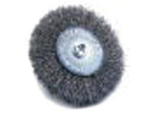 40mm Dia. Wire Wheel Brush 9mm Face 0.3mm Steel Wire