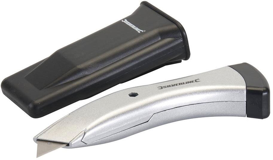 Contoured Retractable Trimming Knife