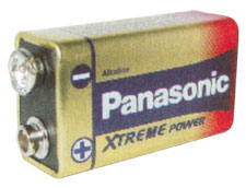 9v Alkaline Battery (Single)