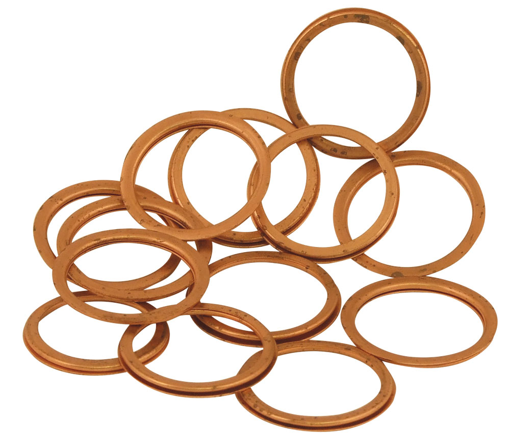3/4" BSP Copper Compression Washer