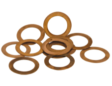 1/4" BSP Solid Copper Washer