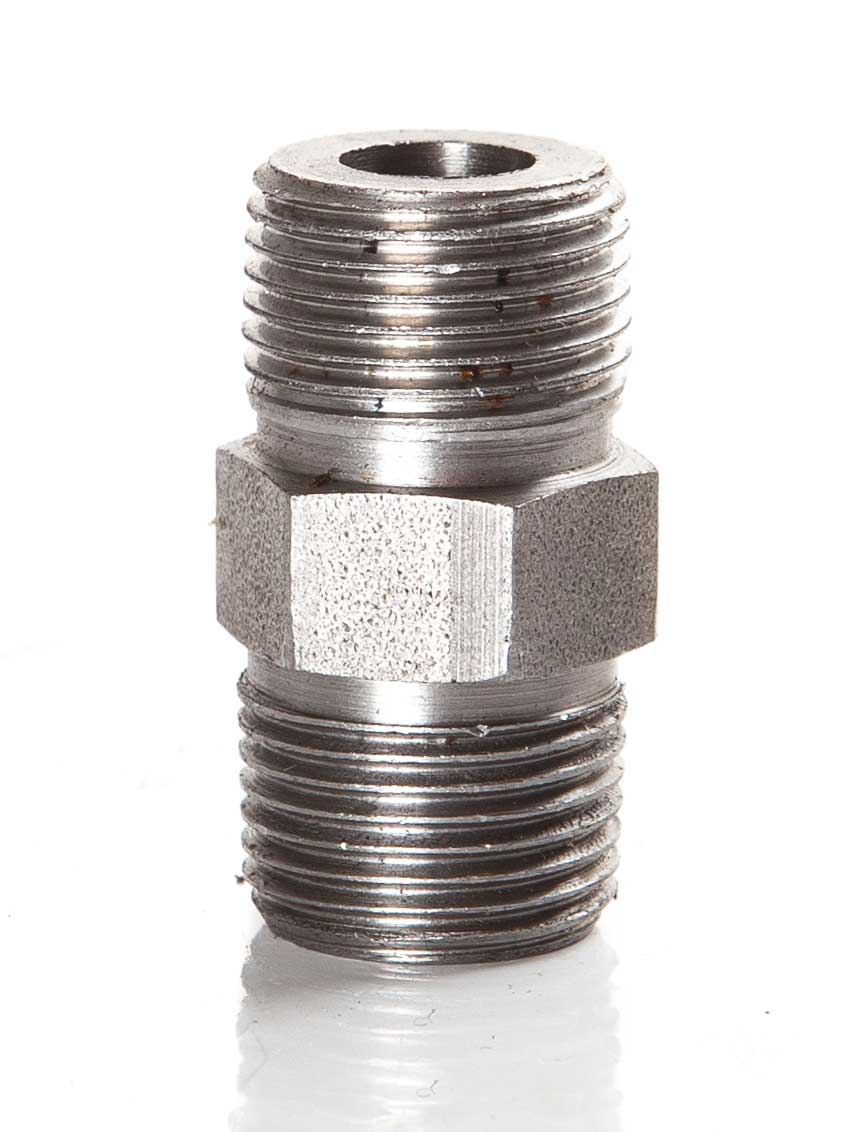 3/8" BSPT Steel Nipple