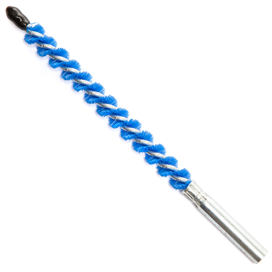 3/8" Dia. Blue Nylon Brush C/W Female Connection 12-24 UNC