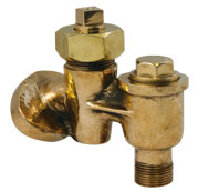 Burrell Angled Boiler Clack Valve