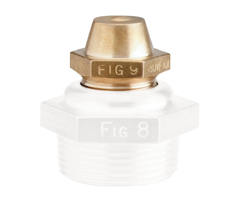 1/2" BSPT Fig 9 Style Fusible Plug