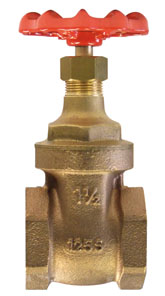 1 1/4" BSP Bronze Gate Valve PN20